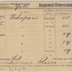 DR - Hamburg 7a Klaucke-Stempel 5 Pfg./Zwischensteg Postkarte n. Weissbach 1882