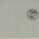 DR - Unterneubrunn 1904 K1 klar a. Post-Zustellurkunde n. Schleusingen