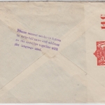 Indien - Zensurbrief n. USA, Bombay - New York 1941 Zensur-Hinweis-L4