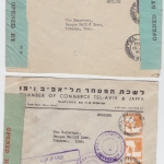 Palästina - 3 Zensurbriefe Tel Aviv Teheran 1940/43 Anglo-Soviet-Persian Censor