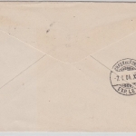 Kanada - 2 C. Ganzsachenumschlag + Zusatz i.d. SCHWEIZ Toronto Ch. de Fond 1903