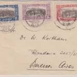 Uruguay - Aufstand 1825 Satzbrief Montevideo - Buenos Aires 1924