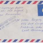 Brunei - 50 S. ASEAN Luftpostbrief (Landbeförderung) - Bad Langensalza 1987