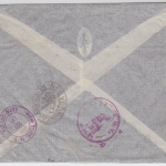 Äthiopien - 1$ Omofälle Luftpost Einschreiben Addis-Abeba - USA 1948