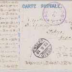 Südafrika, Jap. Schiffs-AK (Kashima Maru) Zensur 1916 - Karte etwas bügig