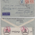 Brasilien - LATI Luftpost Zensurbrief 12.12.1941 (spät !!) S. Paulo - München