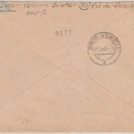 All.Bes./Kontrollrat - Colditz Einschreibebrief n. Berlin 1947 Zensurverschluss