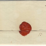 Preussen - Pencun ca. 1830 handschr. Aufgabe Polizeisache nach Stettin