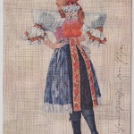 DR-Infla - 2x2 Mio. a. 5 Tsd. Karte n. ÖSTERREICH Charlottenburg Wien 29.10.23