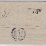 Preussen - Strehlen 1847 portofreie Armensache mit Inhalt nach Wansen Strzelin