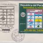 Paraguay - Turismus-Block Schmuck-FDC 1973
