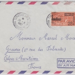Madagaskar - 25 Fr. Int. Messe Luftpostbrief Tamatave - Frankreich 1963