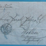 England - London 1864 Portobrief i.d. SCHWEIZ mit Inhalt nach Wohlen