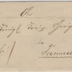 NDP - Bromberg F 1870, Barfrankierung a. Brief n. Trzemeszno - ohne Inhalt