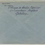 DR - Villingen Baden 1917 Kriegsgefangenenbrief n. DÄNEMARK Rotes Kreuz Vordruck