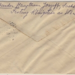 DR - Königstein (Elbe) 1917, Kriegsgefangenenbrief n. DÄNEMARK - Lagerzensur