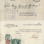 DR - Heiligenstadt (Eichsfeld) 1938 Frei d. Ablösung - Dienstbrief n. Geisleden