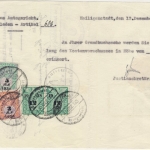 DR - Heiligenstadt (Eichsfeld) 1938 Frei d. Ablösung - Dienstbrief n. Geisleden