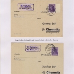 Neuburg (Donau) - Landpoststellen, Sammlung (46 versch. Belege)