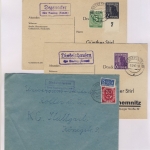 Neuburg (Donau) - Landpoststellen, Sammlung (46 versch. Belege)