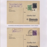 Neuburg (Donau) - Landpoststellen, Sammlung (46 versch. Belege)