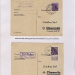 Neuburg (Donau) - Landpoststellen, Sammlung (46 versch. Belege)