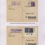 Neuburg (Donau) - Landpoststellen, Sammlung (46 versch. Belege)