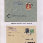 Neuburg (Donau) - Landpoststellen, Sammlung (46 versch. Belege)