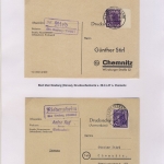Neuburg (Donau) - Landpoststellen, Sammlung (46 versch. Belege)