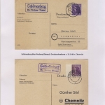 Neuburg (Donau) - Landpoststellen, Sammlung (46 versch. Belege)