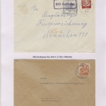Landshut - Landpoststellen, Sammlung (23 versch. Belege)