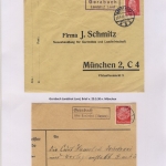 Landshut - Landpoststellen, Sammlung (23 versch. Belege)
