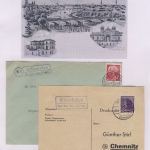 Neu-Ulm - Landpoststellen, Sammlung (64 versch. Belege)