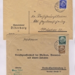 Neu-Ulm - Landpoststellen, Sammlung (64 versch. Belege)