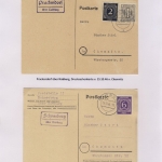 Nabburg - Landpoststellen, Sammlung (17 versch. Belege)