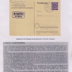 Nabburg - Landpoststellen, Sammlung (17 versch. Belege)