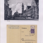 Freising - Landpoststellen, Sammlung (42 versch. Belege)