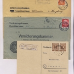 Freising - Landpoststellen, Sammlung (42 versch. Belege)
