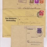 Freising - Landpoststellen, Sammlung (42 versch. Belege)