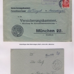 Memmingen - Landpoststellen, Sammlung (35 versch. Belege)