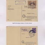 Memmingen - Landpoststellen, Sammlung (35 versch. Belege)