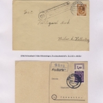 Memmingen - Landpoststellen, Sammlung (35 versch. Belege)