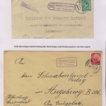 Memmingen - Landpoststellen, Sammlung (35 versch. Belege)