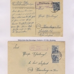 Memmingen - Landpoststellen, Sammlung (35 versch. Belege)