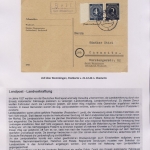 Memmingen - Landpoststellen, Sammlung (35 versch. Belege)