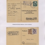 Buchloe - Landpoststellen, Sammlung (31 versch. Belege)