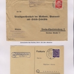 Buchloe - Landpoststellen, Sammlung (31 versch. Belege)