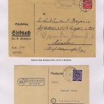 Buchloe - Landpoststellen, Sammlung (31 versch. Belege)