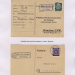 Buchloe - Landpoststellen, Sammlung (31 versch. Belege)