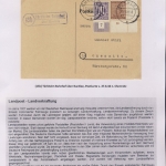 Buchloe - Landpoststellen, Sammlung (31 versch. Belege)